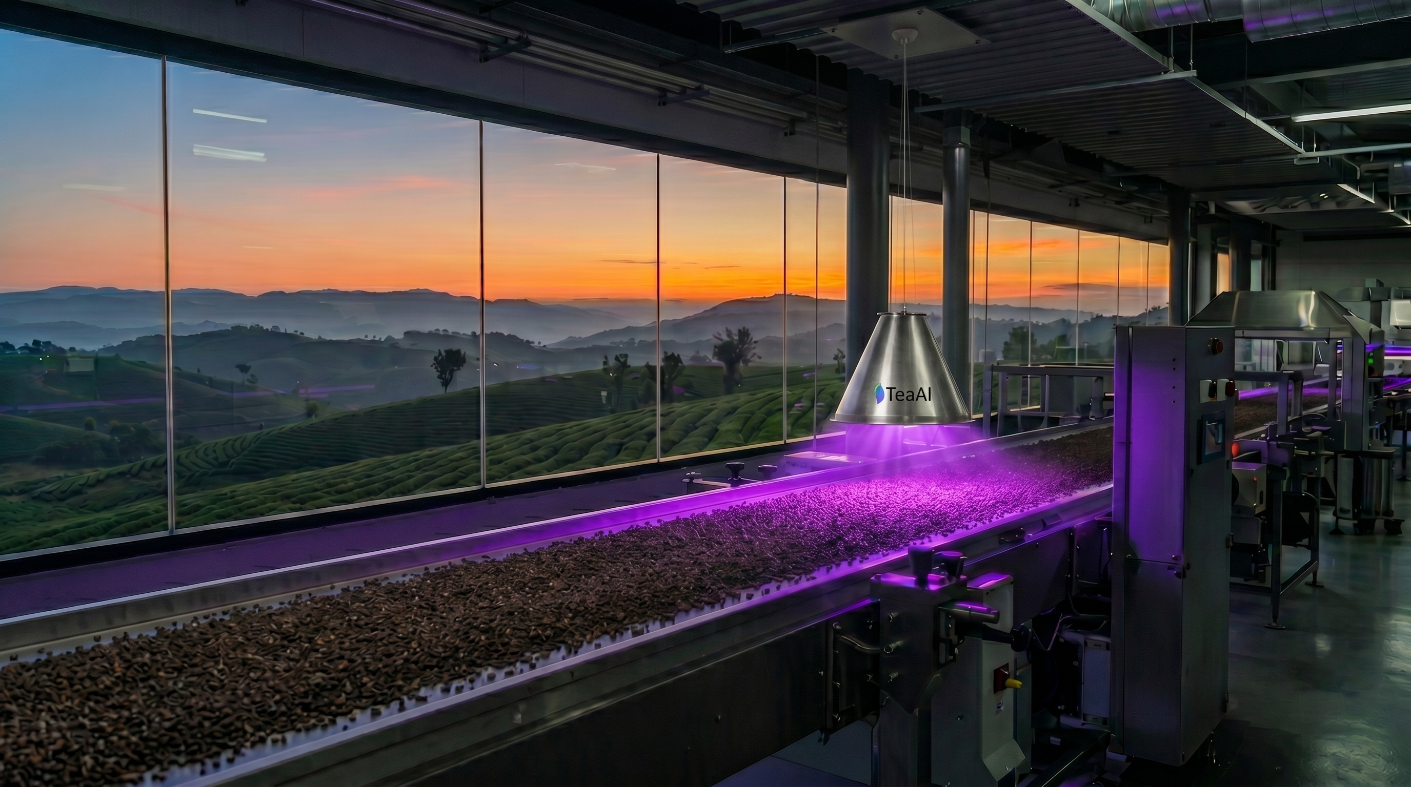 TeaAI Factory Conveyor Scanner